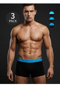 Sinsay - Bawełniane bokserki 3 pack - czarny. Kolor: czarny. Materiał: bawełna #1