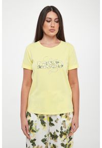 Liu Jo - T-shirt damski z logo LIU JO #4