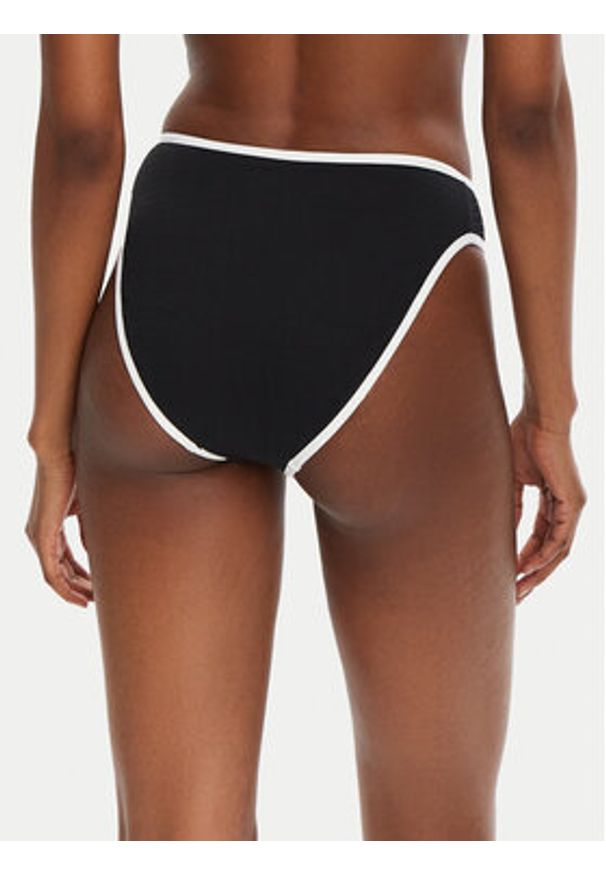 Seafolly Dół od bikini Beach Bound 40753-072 Czarny. Kolor: czarny. Materiał: syntetyk