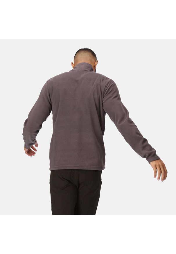 Regatta - Polar turystyczny męski Thompson lekki. Kolor: szary, beżowy, wielokolorowy. Materiał: polar. Sport: turystyka piesza