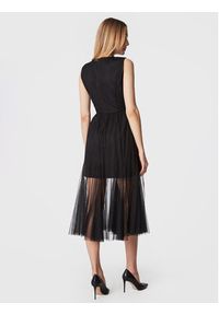 TwinSet - TWINSET Sukienka koktajlowa 231TP2721 Czarny Regular Fit. Kolor: czarny. Materiał: syntetyk. Styl: wizytowy #4
