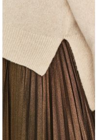 AllSaints - Sukienka i sweter. Długość rękawa: na ramiączkach. Typ sukienki: asymetryczne, plisowane, rozkloszowane #4
