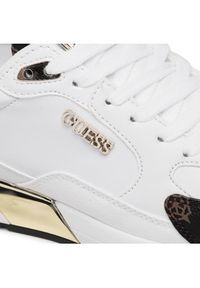 Guess Sneakersy Moxea FL5MOX FAL12 Biały. Kolor: biały. Materiał: skóra #9