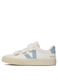 Veja Sneakersy Recife Logo Chromefree Leather RC0502946A Biały. Kolor: biały. Materiał: skóra