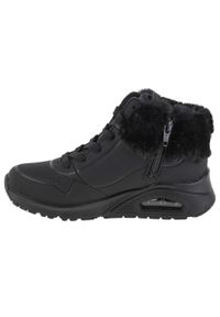 skechers - Buty do chodzenia dla dzieci Skechers Uno Fall Air. Kolor: czarny. Materiał: materiał, syntetyk. Szerokość cholewki: normalna. Sport: turystyka piesza