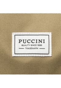 Puccini Plecak PM2021 Zielony. Kolor: zielony. Materiał: materiał #4