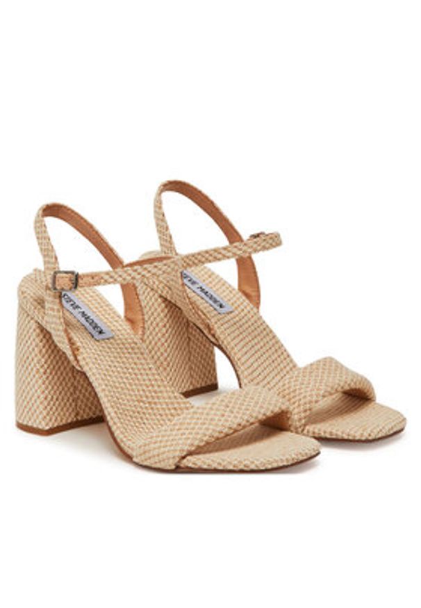 Steve Madden Sandały Mareena SM11003691 Beżowy. Kolor: beżowy. Materiał: materiał