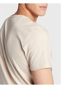 Blend T-Shirt 20714570 Beżowy Regular Fit. Kolor: beżowy. Materiał: bawełna #5