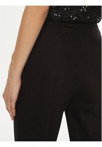 Morgan Spodnie materiałowe 242-PFIBY.F Czarny Regular Fit. Kolor: czarny. Materiał: bawełna, syntetyk #5