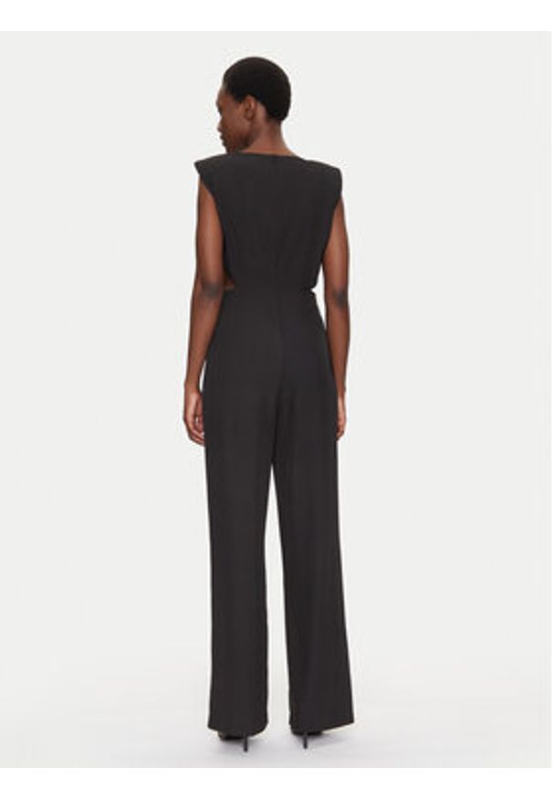 Fracomina Kombinezon FQ25SO2002W47601 Czarny Slim Fit. Kolor: czarny. Materiał: syntetyk
