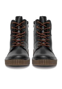 Rieker Trzewiki Y4303-00 Czarny. Kolor: czarny. Materiał: skóra #2
