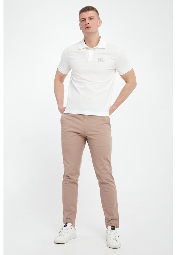 Burberry - Polo męskie z logo BURBERRY. Typ kołnierza: polo