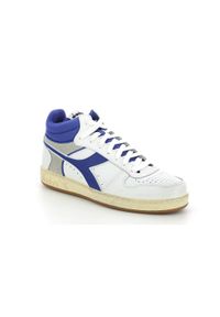 Diadora - Trampki męskie DIADORA MAGIC BASKET DEMI CUT ICONA. Kolor: wielokolorowy, biały, niebieski