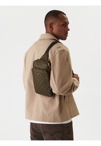 Guess Saszetka HMMILO P5226 Brązowy. Kolor: brązowy. Materiał: skóra #1