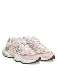 New Balance Sneakersy U9060LBC Różowy. Kolor: różowy. Materiał: zamsz, skóra