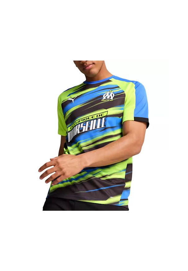 Puma - Maillot Faster OM 2024/25. Kolor: niebieski. Sport: piłka nożna