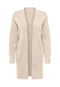 only - ONLY Kardigan Talio 15358604 Beżowy Regular Fit. Kolor: beżowy. Materiał: syntetyk #3