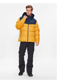 columbia - Columbia Kurtka puchowa Iceline Ridge™ Jacket Żółty Regular Fit. Kolor: żółty. Materiał: puch, syntetyk