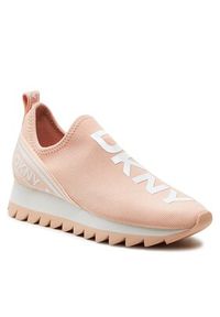 DKNY Sneakersy Abbi K1421737 Różowy. Kolor: różowy. Materiał: mesh, materiał