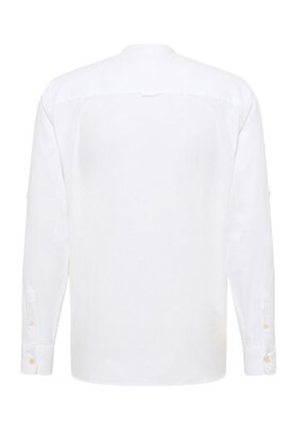 Mustang Koszula Yuma 1016469 Biały Regular Fit. Kolor: biały. Materiał: bawełna