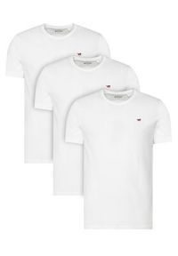 Mustang Komplet t-shirtów 1017076 Biały Regular Fit. Kolor: biały. Materiał: bawełna #5