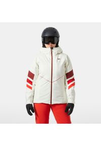 Damska kurtka narciarska Helly Hansen Panorama. Kolor: biały, beżowy, wielokolorowy. Sezon: zima. Sport: narciarstwo #1