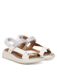 Geox Sandały D Flextride S D65BSD 05415 C1236 Biały. Kolor: biały. Materiał: skóra #1