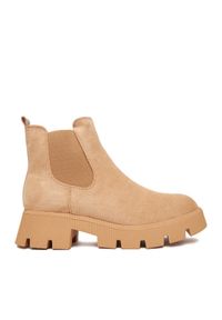 DeeZee Sztyblety Y8141-3 Beżowy. Kolor: beżowy. Materiał: syntetyk, materiał