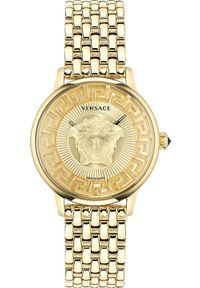 VERSACE - Zegarek Versace Zegarek damski Versace VE6F00623 złoty. Kolor: złoty #1