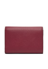 Calvin Klein Portfel Foil Logo Trifold W/ Zip Pocket LV04F1117G Różowy. Kolor: różowy. Materiał: skóra #3