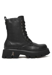 Patrizia Pepe Trzewiki PPJ972.31 Czarny. Kolor: czarny. Materiał: skóra #1