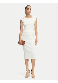 Guess Bluzka W5YR12 Z0130 Biały Regular Fit. Kolor: biały. Materiał: syntetyk #2