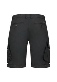 Bermudy Geographical Norway PARENTO BLACK DB MEN 317 czarny męska. Kolor: czarny. Sport: turystyka piesza #1