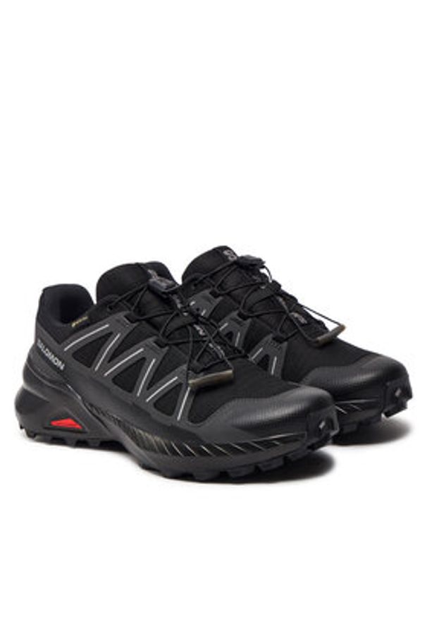 salomon - Salomon Buty do biegania Speedcross Peak Gore-Tex L47603500 Czarny. Kolor: czarny. Materiał: materiał. Technologia: Gore-Tex. Model: Salomon Speedcross