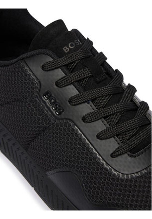 BOSS Sneakersy 30906 Czarny. Kolor: czarny. Materiał: materiał