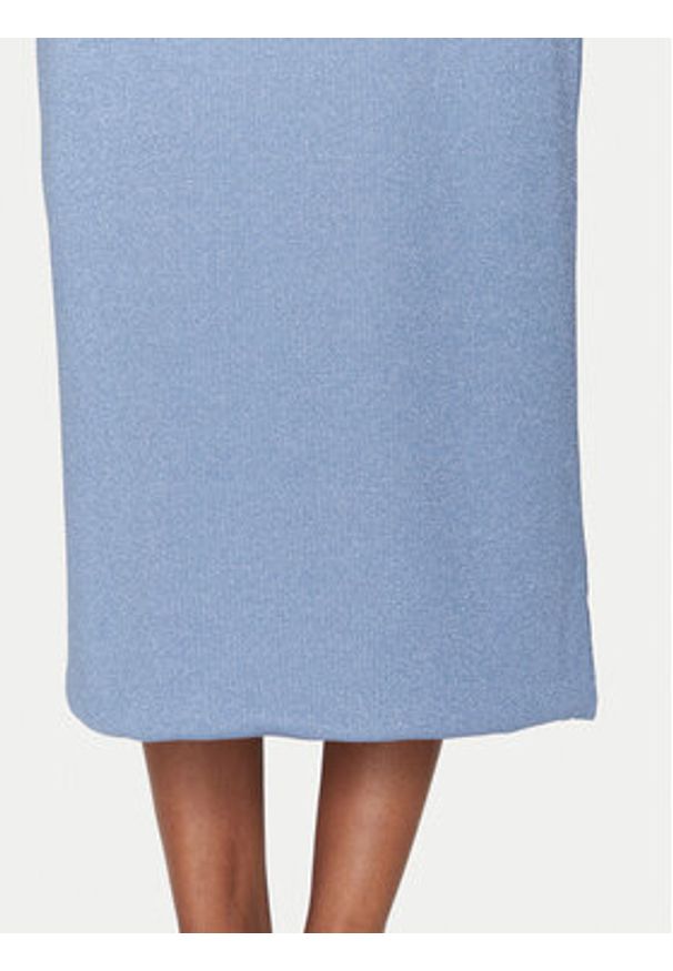 Marella Sukienka codzienna Torso 2515621011 Niebieski Regular Fit. Okazja: na co dzień. Kolor: niebieski. Materiał: wiskoza. Typ sukienki: proste. Styl: casual