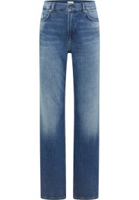 Damskie Spodnie Jeansowe Mustang Style Madison Wide Denim Blue 1016931 5000 582 #5