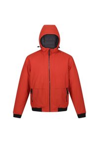 Renly Regatta męska turystyczna kurtka przeciwdeszczowa. Kolor: pomarańczowy #1