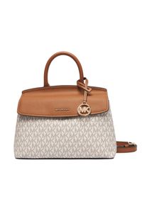 MICHAEL Michael Kors Torebka Landry 30T6GX7S1B Kremowy. Kolor: kremowy. Materiał: skórzane #1