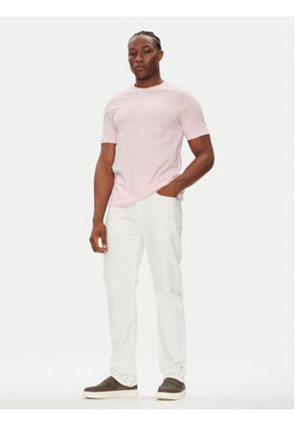 Calvin Klein Jeans Jeansy LV04LB781G Biały Straight Fit. Kolor: biały