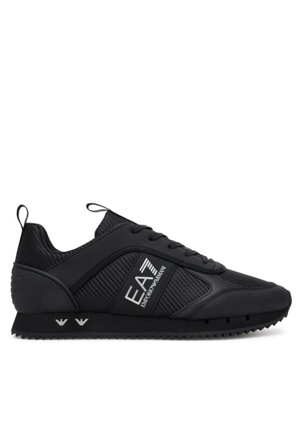 EA7 Emporio Armani Sneakersy X8X185 XR175 U460 Czarny. Kolor: czarny. Materiał: materiał