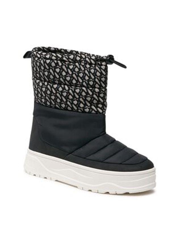 Pepe Jeans Śniegowce PLS31504 Czarny. Kolor: czarny. Materiał: skóra