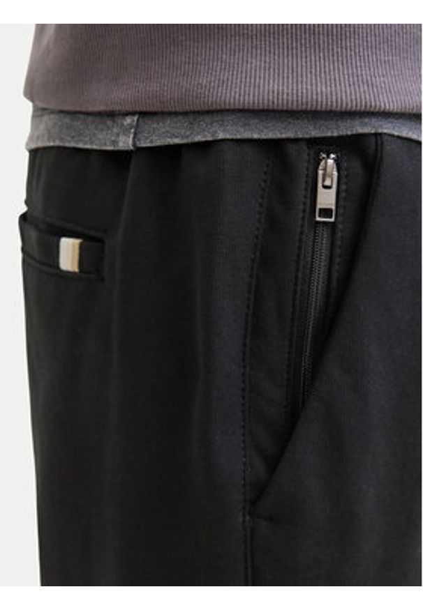 Jack & Jones - Jack&Jones Spodnie materiałowe Ace Neo 12282533 Czarny Tapered Fit. Kolor: czarny. Materiał: bawełna