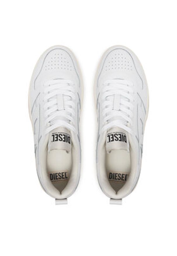Diesel Sneakersy S-Ukiyo V2 Y03363 P5576 T1015 Biały. Kolor: biały. Materiał: skóra