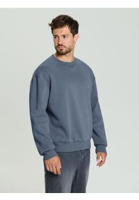 Sinsay - Bluza basic comfort fit - szary. Kolor: szary
