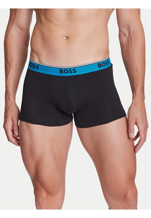 BOSS Komplet 3 par bokserek 50531684 Czarny. Kolor: czarny. Materiał: bawełna