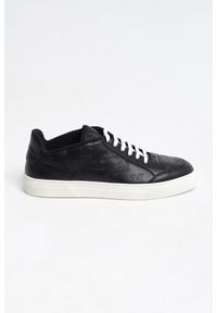 Max Mara Accessori - Sneakersy damskie skórzane Damiersneaker MAX MARA ACCESSORI. Materiał: skóra #4