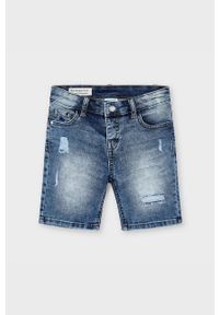 Mayoral - Szorty jeansowe dziecięce. Okazja: na co dzień. Materiał: jeans. Wzór: gładki. Styl: casual #3