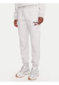 Reebok Spodnie dresowe Stacey RK25166CCW Szary Regular Fit. Kolor: szary. Materiał: bawełna