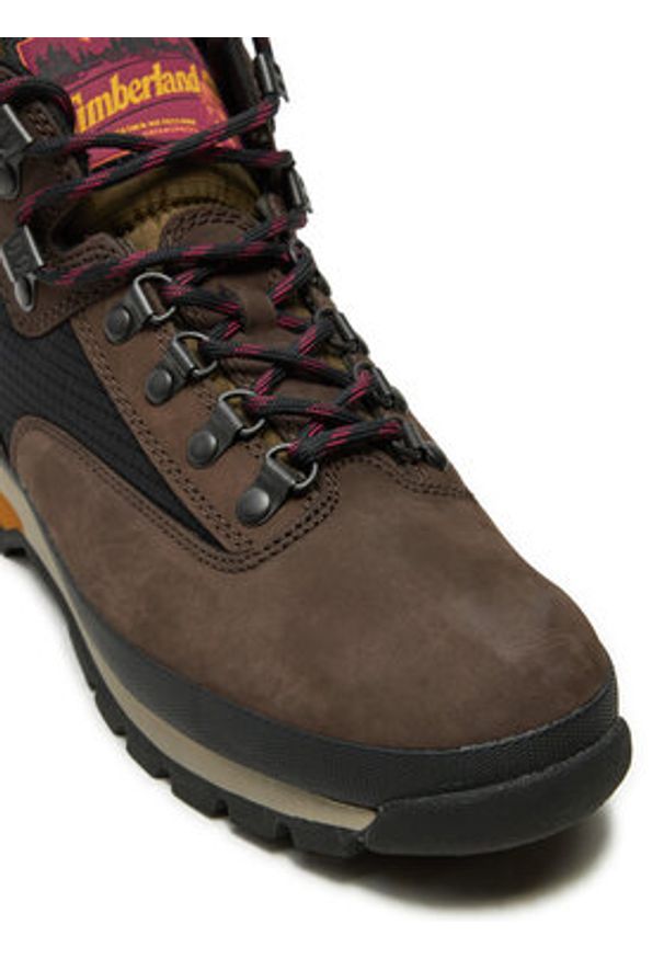Timberland Trekkingi Mid Lace Boot TB0A6DYHW071 Brązowy. Kolor: brązowy. Materiał: skóra, nubuk. Sport: turystyka piesza